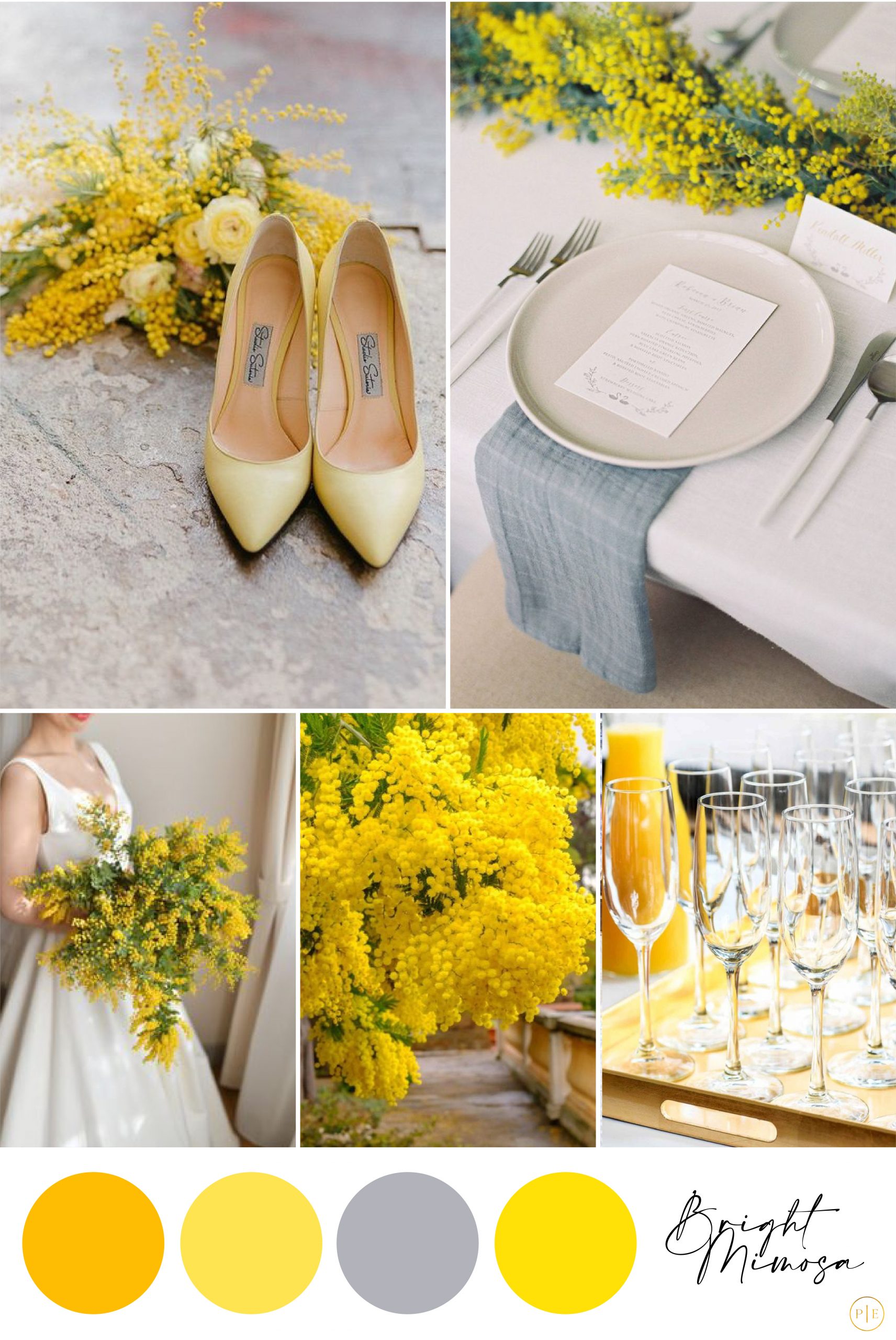 mariage provence printemps provence emoi wedding planner mimosa jaune