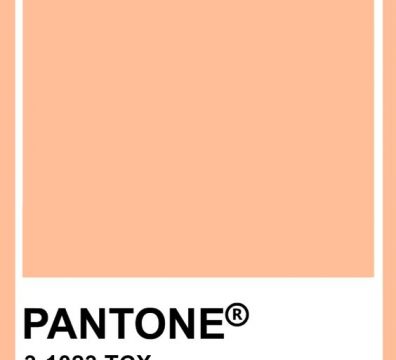 couleur pantone 2024 peach fuzz